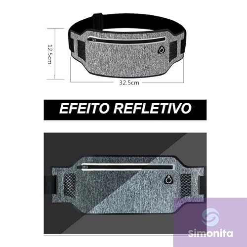 Pochete Corrida Impermeável Slim Fitness Esportiva Academia Bike Bolsa De Cintura Para Celular 1001