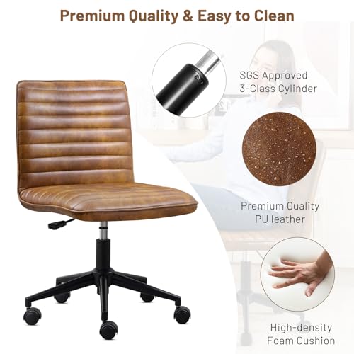 Luxury Leather Office Chair Ergonomic