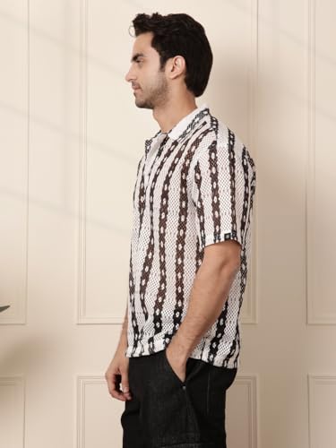 Image of WROGN Men's Shirt | All-Over Print | Comfort Fit