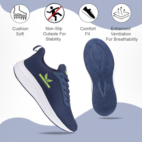 Image of BERSACHE Casual Sneaker Shoe for Men| Cushioned Insole, Slip-Resistance Casuals for Men