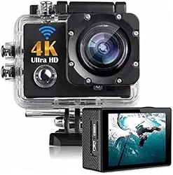 Camera Sports Action Go 4k Full Hd 1080p Prova D'agua Wi-fi