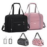 Sacs de Voyage et Polyvalents: Il est doté de deux poignées de transport sur le dessus, d'une bandoulière amovible à longueur réglable, et il est également possible de monter le sac sur les chariots à bagages. des sacs de voyage ultra légers, pratiques, durables et élégants pour la vie quotidienne lors de voyages en plein air, ainsi que des rangements à domicile tels que des sacs de nuit, des sacs de weekend, des sacs de maternité, Des sacs d'hôpital, des sacs de fitness, etc.