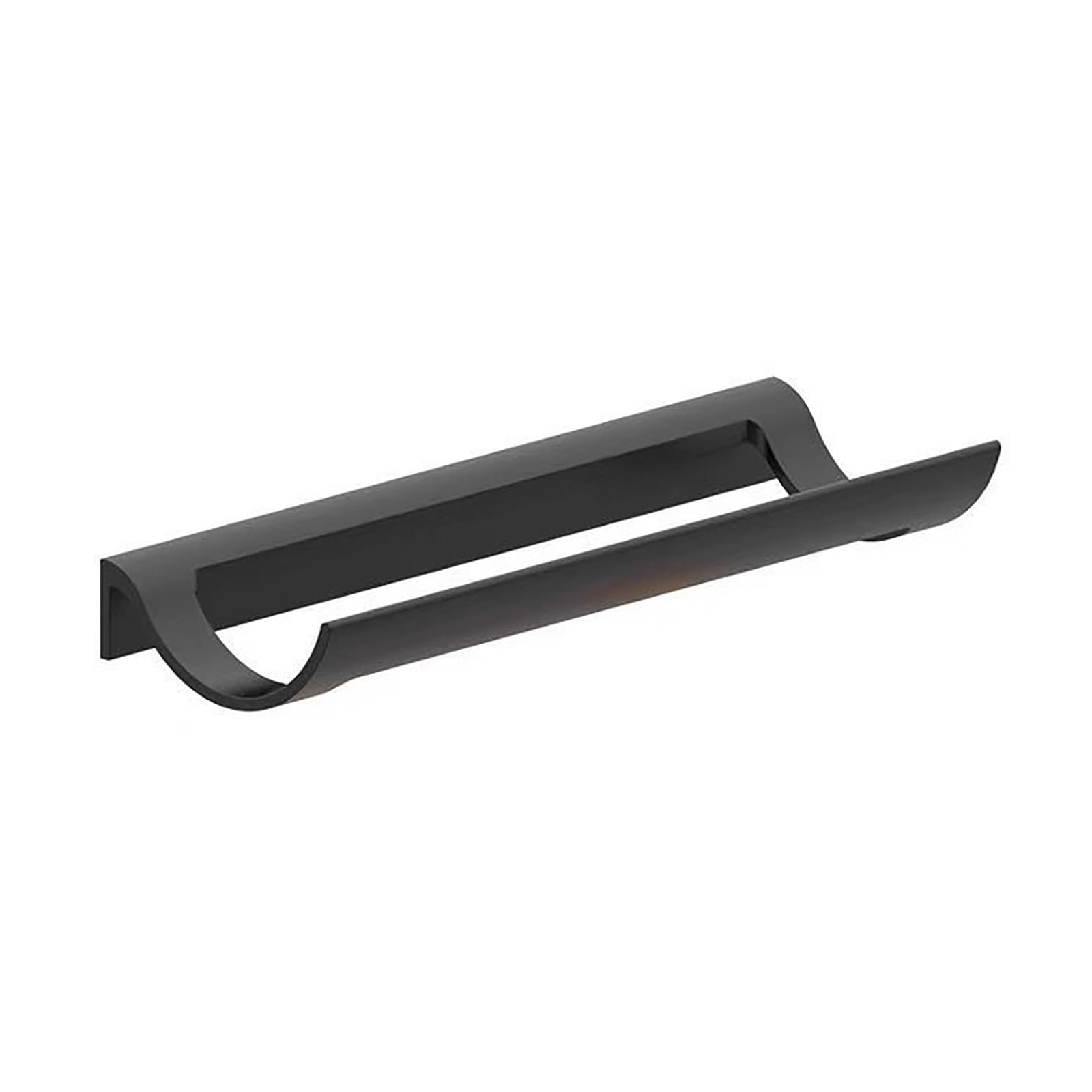Casier à bouteilles compact en U noir, support à vin durable pour cuisine