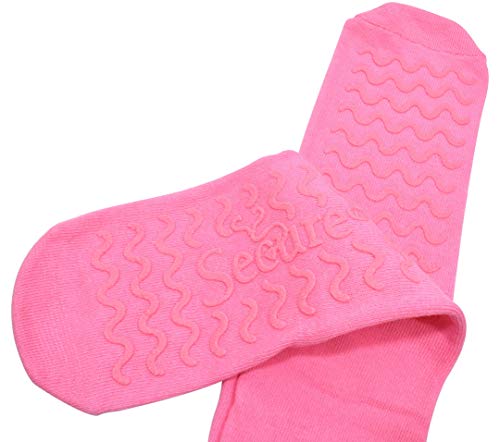 Ultra Soft Non-Slip Grip Slipper Socks - Fall Injury Prevention Hospital Sock All Around Tread Pattern3