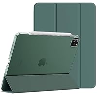 Custodia IPad Pro 11" (2022/2021/2020) | Con Portapenne Per Pencil 2 | Nero, TPU