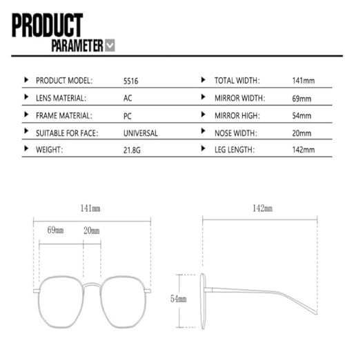 Montures de lunettes léopard tendance motif patchwork noir - 7