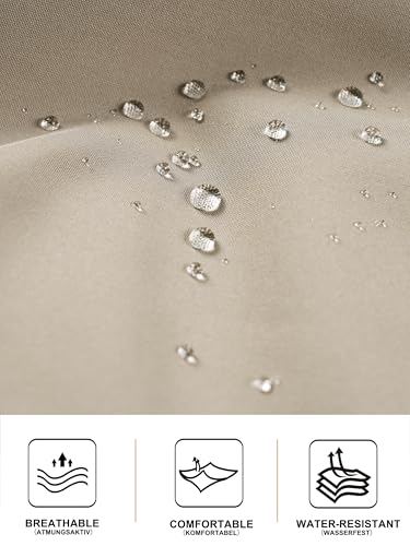 CAMLAKEE Boys' Cargo Joggers Pants Kids Elastic Waist Water Resistant Youth Outdoor Hiking Pants4