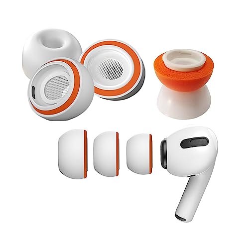 Ponteira Compatível com Airpods Pro Linha Premium com Espuma Borrachinha da Ponta de Airpods Pro (Pequeno)