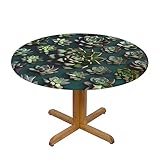 Cette nappe élégante est adaptée pour décorer toutes les tables rondes. La taille M est parfaite pour les tables rondes d'un diamètre de 114,3 cm à 127 cm, ajoutant une touche d'élégance à l'atmosphère chaleureuse de la salle à manger lors des réunions de famille.