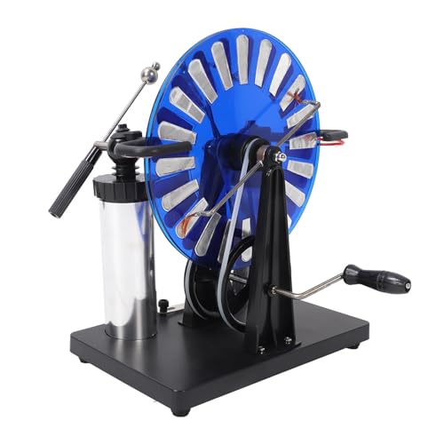Motor de Indução Eletrostática, Faíscas de Descarga Mais Brilhantes e Intervalos Mais Longos, Contro