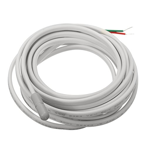 C-FUNN Sonde De Température Électrique De 3M 10K? pour Le Thermostat du Système De Chauffage Au Sol 20X5Mm - Image 4