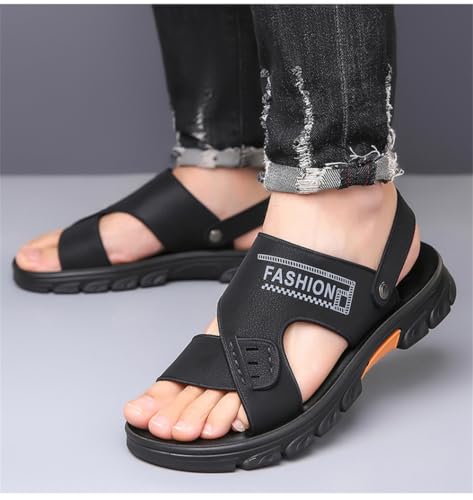 Men's Comfortable Open Toe Sandals for Summer Beach Walking Driving Outdoor Casual Athletic Hiking Water Shoes4