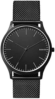 Skagen Men's Jorn Three-Hand, 41mm case size, Stainless Steel Watch and stainless steel mesh strap