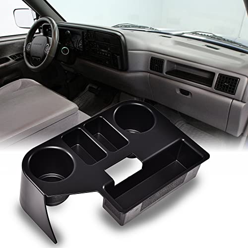 PIT66 Center Console Cup Holder, Compatible with 1994-1997 Dodge Ram 1500 2500 3500, Black by PIT66 - Image 6