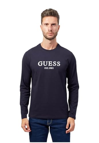 GUESS LS CN Irisé Tee le t-shirt manches longues qui sublime la silhouette
