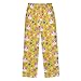 Soft Sleepwear Sleep Bottoms Cat Floral Yellow Young Lounge Pants Indoor Outdoor With 2 Pockets 9-10Y