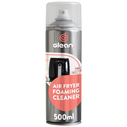 GLEAN Air Fryer Cleaner Spray | 500ml | Non-Caustic Kitchen Degreaser | BBQ Grill Microwave & Hob Cleaner | Removes Baked-On Food & Stubborn Grease | For Daily & Weekly Cleaning