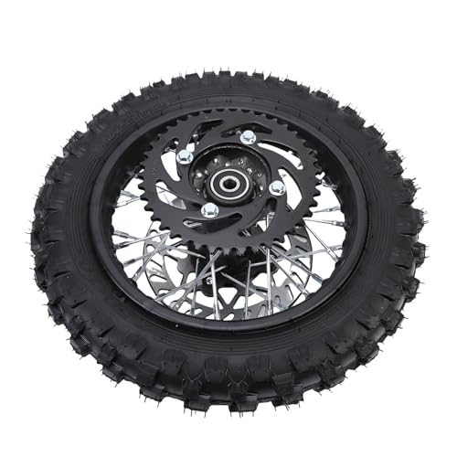 Roue arrière 2,5-10 de 10 pouces pour réparation moto 50cc à 110cc