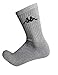 6/12 paia calze calzini KAPPA, calzini sportivi in spugna, altezza metà polpaccio ,calzini tennis,calzini trekking per uomo e donna,vari assortimenti (42-44, 6 paia GRIGIO)