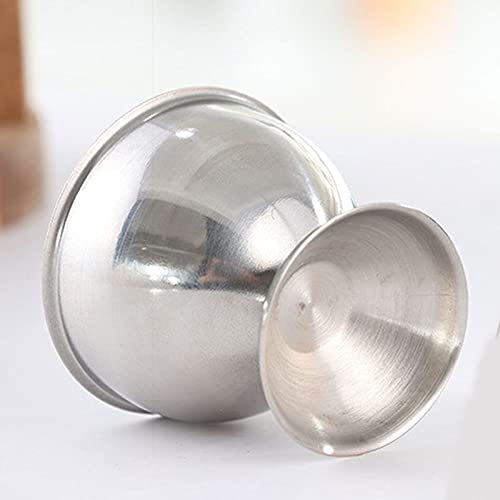 Frdun Eierbecher, Eierschale, Sets, Frühstücks-Dampfregal, Becherhalter, Tischbecher, Edelstahl, weich, gekochte Eierbecher zum Braten, Eier, Pochieren – Bild 7