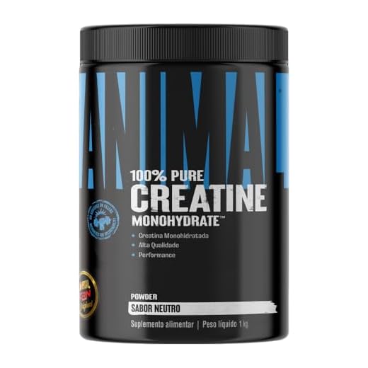 Creatina Monohidratada 100% Pura Animal - Universal Nutrition (1Kg)