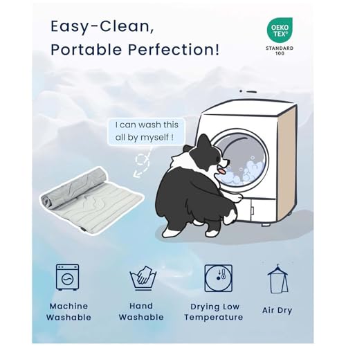 Tapis de refroidissement pour chien grand format thermorégulateur