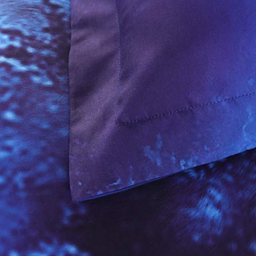 Wowelife Wolf Comforter Sets Twin 5 Piece Wolf Bedding Set Blue With Comforter, Flat Sheet, Fitted Sheet And 2 Pillow Cases For Kids(Twin-5 Piece) #TOP4