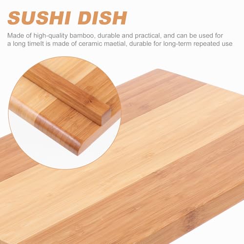 Bandeja japonesa grande para sushi y aperitivos miniatura 3