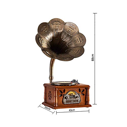 Tourne-disques rétro, Tourne-Disque rétro Gramophone Haut-Parleur Tourne-Disque Vinyle Antique Bluetooth USB Radio… - Les Beatles, Paul McCartney, John Lennon, RIngo Starr, George Harrison Tourne-disques rétro, Tourne-Disque rétro Gramophone Haut-Parleur Tourne-Disque Vinyle Antique Bluetooth USB Radio… – Image 3