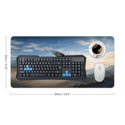 Eagle Mountains Desk Mat Grande Antideslizante 60x30cm miniatura 2