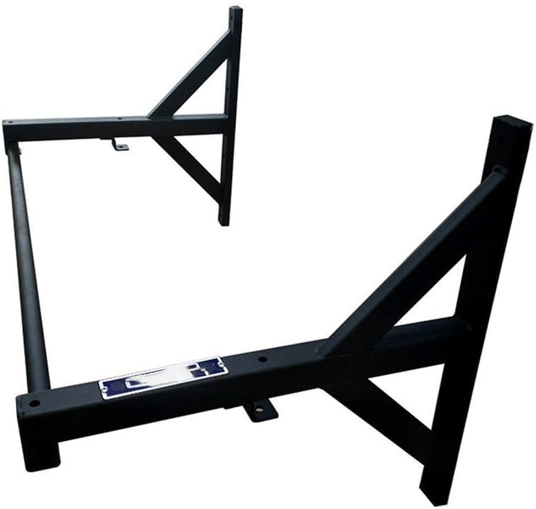 ERoomQ Squat Rack Sports & Fitness Folding Indoor Wall-Mounted Men's Multi-Functional Barbell Stand Home Fitness Rack Space Saving Solid and Durable Weight Racks