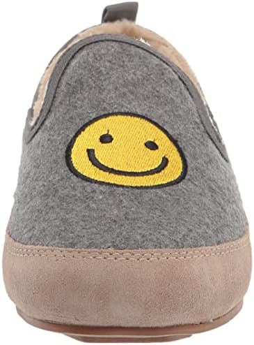 Lucky Brand Women's Kozey2 Flat Slipper, Grey, 7.5 | Image 1