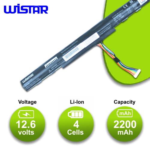 WISTAR AS16A5K AS16A7K AS16A8K Laptop Battery Replacement for Acer Aspire E15 E5-475 E5-475G E5-575 E5-575G E5-576 E5-576G E5-774 E5-774G F5-573,... - Image 3