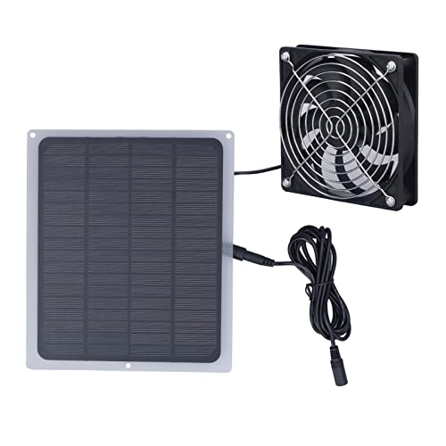 banapoy Solarpanel Lüfter Kit, 6W Solarventilator aus...