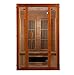 Maxxus Aspen Dual Tech 2 Person Low EMF FAR Infrared Sauna Canadian Hemlock