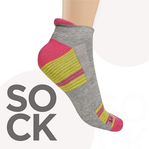 Compression Ankle Socks for Men & Women – Stretch Fit, Cushioned Support & Breathable Comfort, Size 7-103