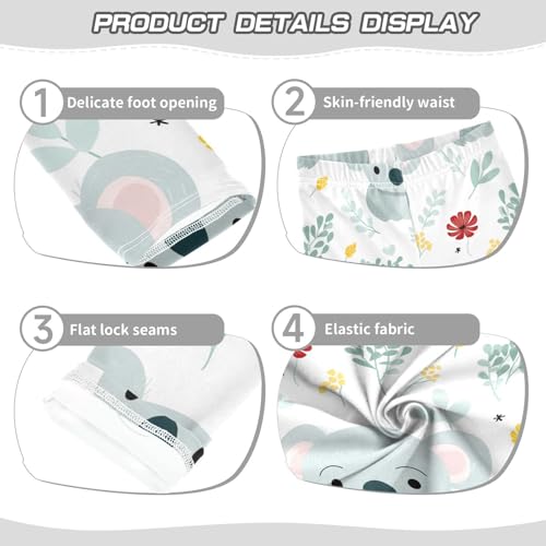 Kids High Waist Cute Koala Leggings for Toddler Girls 4T 202b31863