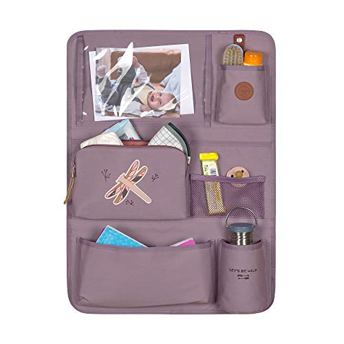 LÄSSIG Autoorganizer Autorücksitzorganizer Rücksitztasche für Auto zum Hängen zusammenklappbar/Car Wrap-to-Go Adventure Dragonfly