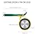 YIHANGYE Strap Wrench 12 Inches, Water Filter Wrench Steel Handle Adjustable Strap Wrench for Replacing Water Filter, PVC Pipe Joints, Oil Filter, Swimming Pool Connection (Green Handle, Yellow Strap)