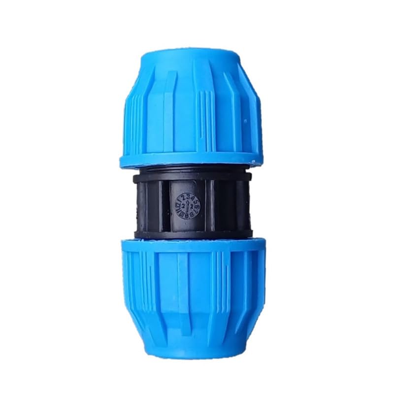 Hydure Compression Fittings Coupler for HDPE & PP Pipes | Durable Leak-Proof Pipe Connector | 1 1/4" | (40mm)-picture-23