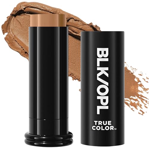BLK/OPL Skin Perfecting Foundation Stick, SPF 15 Buildable & Blendable Face Foundation Makeup with Matte Finish - Full Coverage, Color Correcting & Sculpting - Hypoallergenic (Kalahari Sand)