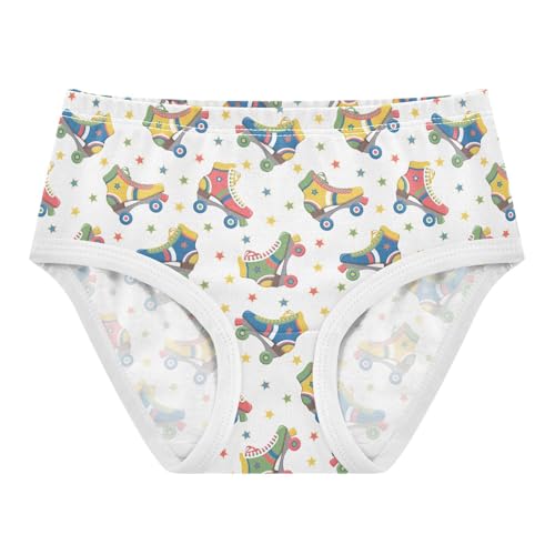 Girls' Underwear Roller Skates Cotton Stretch Comfort Toddler Panties
