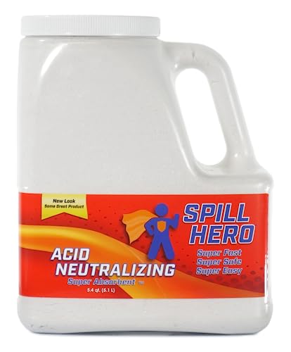 Image of Spill Hero Acid Neutralizing Absorbent Bottle 5.4 qt. (Case of 6)