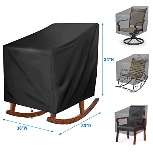 Takytao Outdoor Chair Covers Waterproof 30 Inch W X 33 Inch D X 34 Inch H, Patio Chair Covers For Outdoor Furniture thumb #1