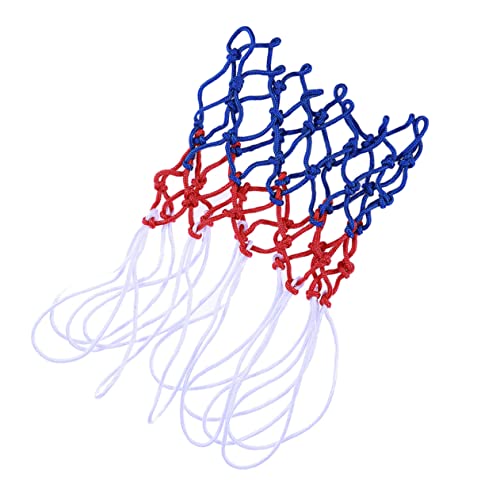 Abaodam 2Piezas Baloncesto Multicolor Trenzada De Resistente y Duradera para Interiores y Exteriores para Azul
