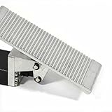 Fußpedal-betriebenes pneumatisches Steuerventil, 2-Positionen-G3/8-Zoll-Luftschalter aus Aluminiumlegierung für industrielle Automatisierung, 1,5–8 kgf/cm² Arbeitspresse