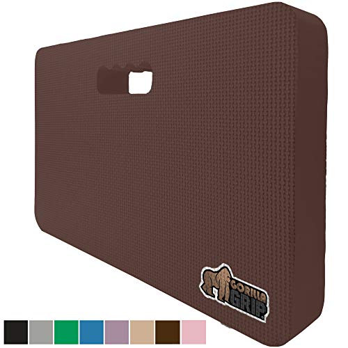 Gorilla Grip Original Premium Thick Kneeling Pad, Comfortable Foam Mat to Kneel On