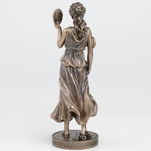 Estatua Thalia musa griega de comedia 9.37 in miniatura 4