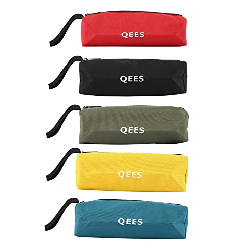 QEES Ensemble De Trousse À Outils Lot de 5 Tools Rangement Petits Outils Pochette Sacoches à Outils