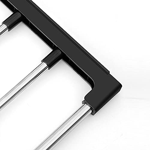 Candumy Portable Clothes Drying Rack For Balcony Railings Windowsill, Folding Towel Rack Indoor Outdoor Retractable Laundry Rack With Sock Clips For Drying Socks #TOP7